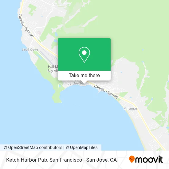 Ketch Harbor Pub map
