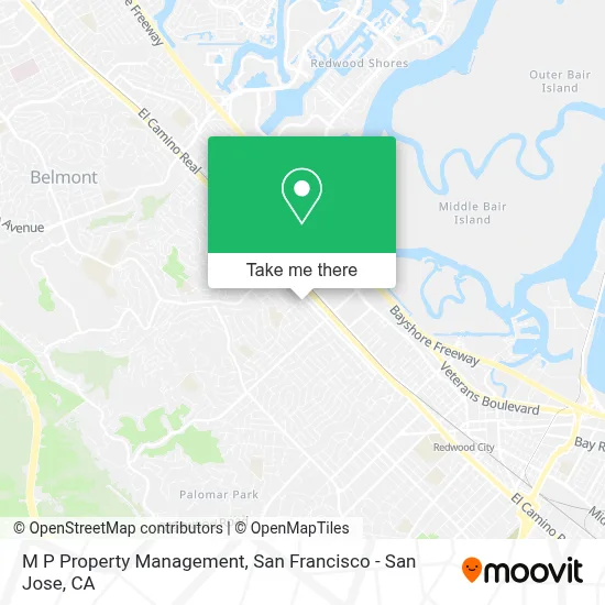 M P Property Management map