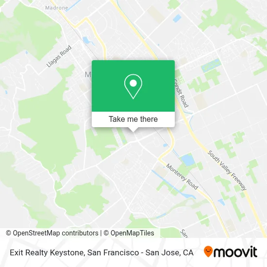 Exit Realty Keystone map