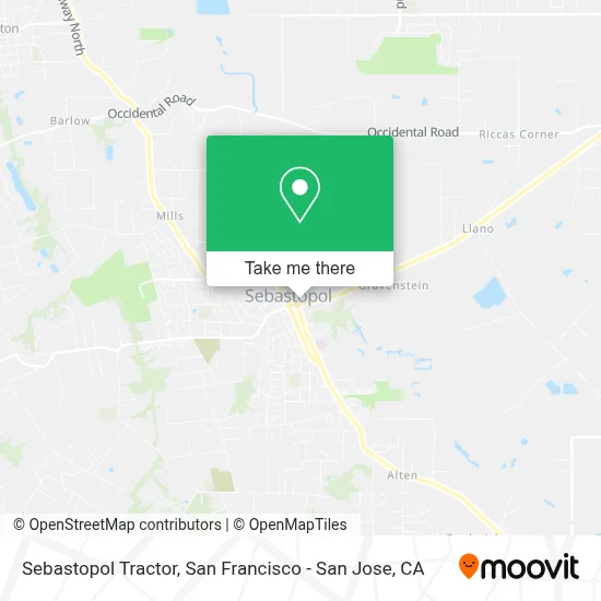 Sebastopol Tractor map