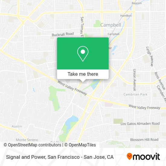 Signal and Power map