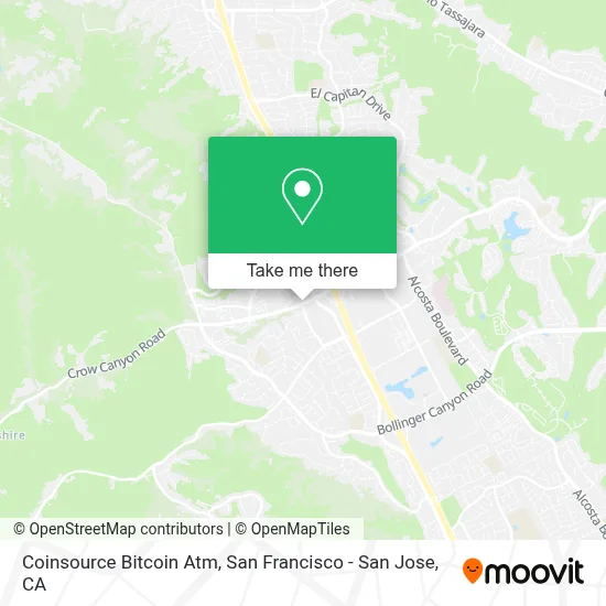 Coinsource Bitcoin Atm map