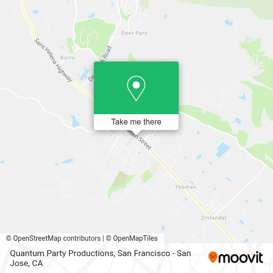Quantum Party Productions map