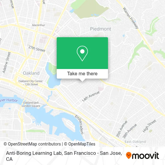 Anti-Boring Learning Lab map