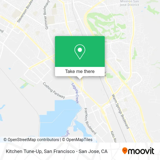 Kitchen Tune-Up map
