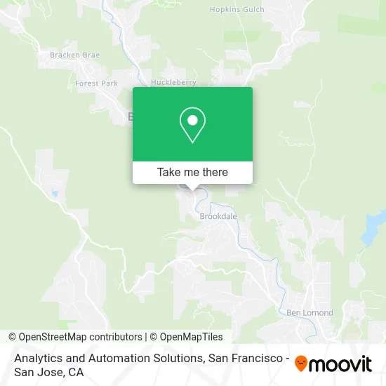 Analytics and Automation Solutions map