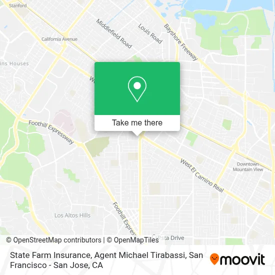 State Farm Insurance, Agent Michael Tirabassi map