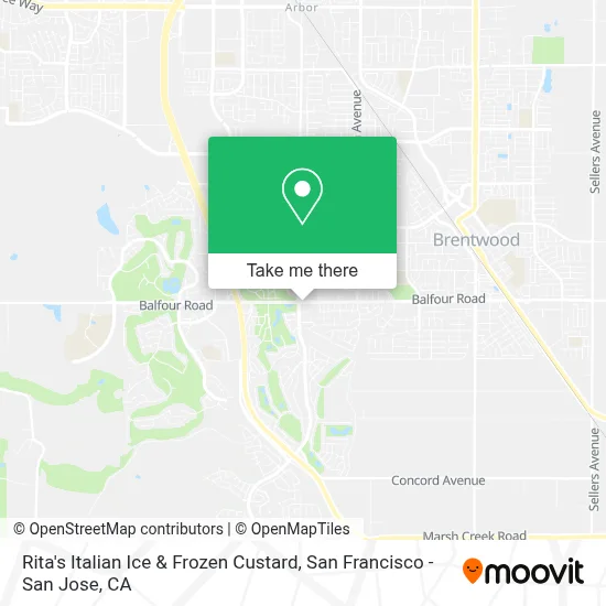 Rita's Italian Ice & Frozen Custard map