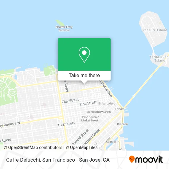 Caffe Delucchi map