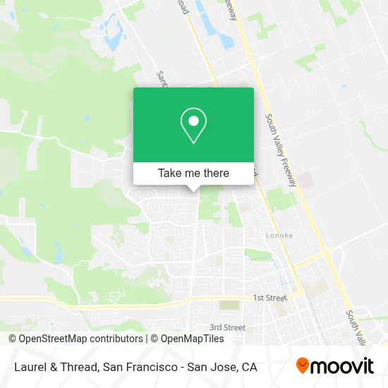 Laurel & Thread map