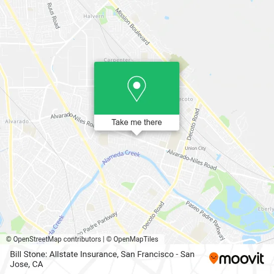 Bill Stone: Allstate Insurance map
