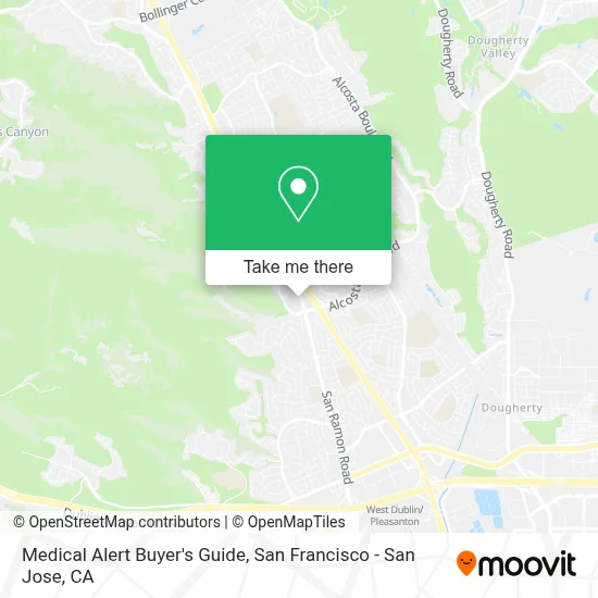 Medical Alert Buyer's Guide map