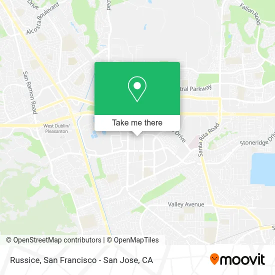 Russice map