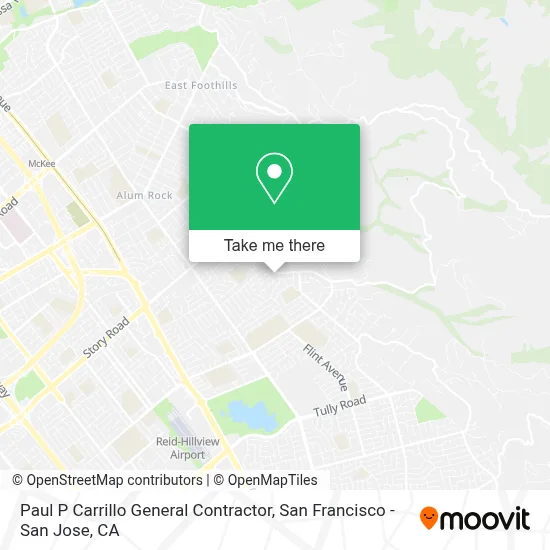 Paul P Carrillo General Contractor map