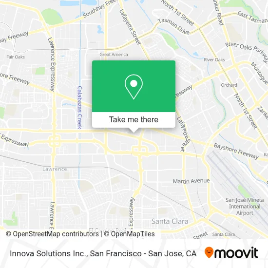 Innova Solutions Inc. map