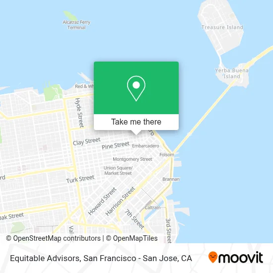 Equitable Advisors map