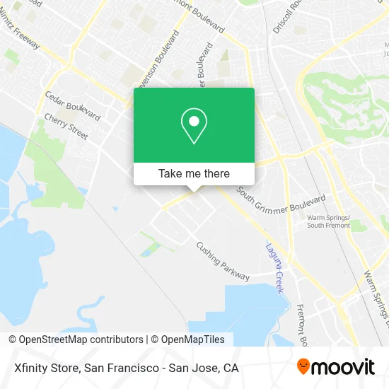 Xfinity Store map