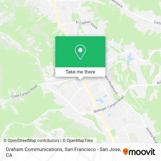 Graham Communications map