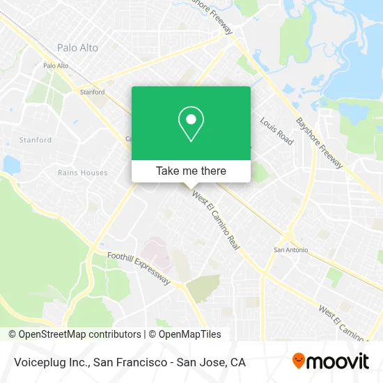 Voiceplug Inc. map