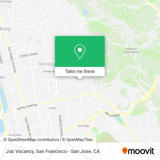 Job Vacancy map