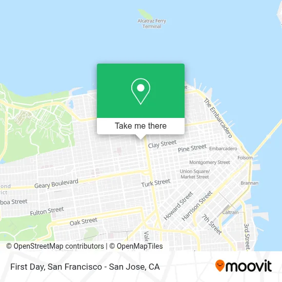 First Day map