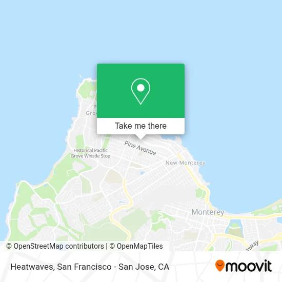 Heatwaves map