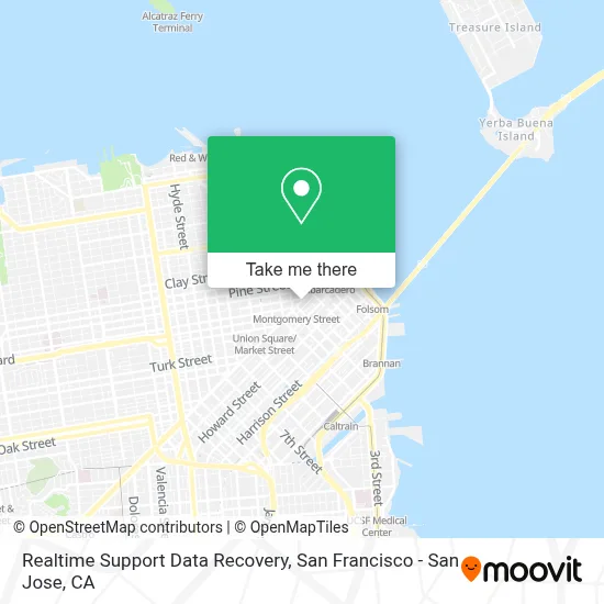 Realtime Support Data Recovery map