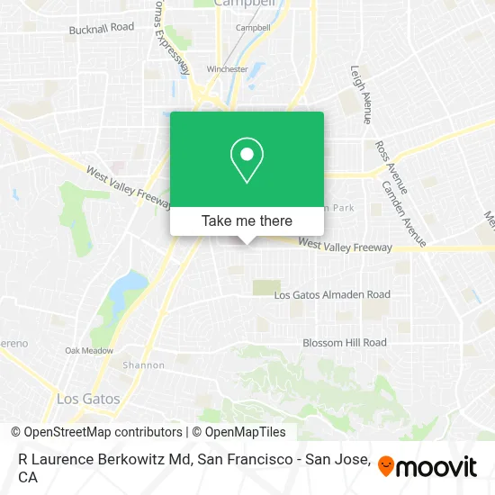 R Laurence Berkowitz Md map