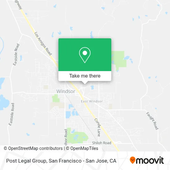 Post Legal Group map