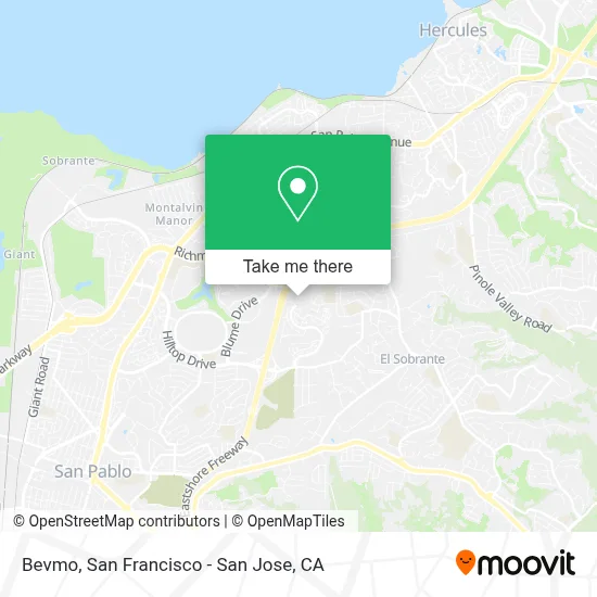 Bevmo map