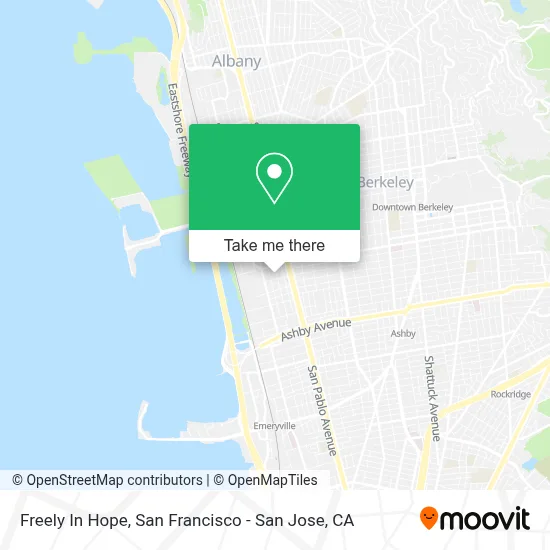 Freely In Hope map