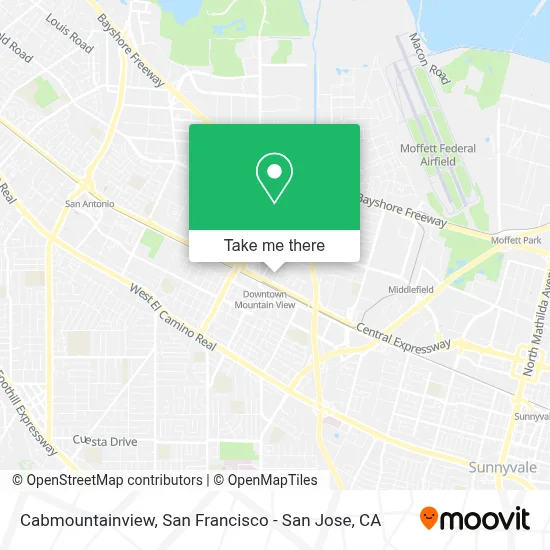 Cabmountainview map