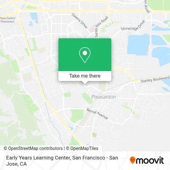 Early Years Learning Center map