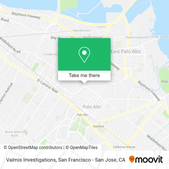 Valmis Investigations map
