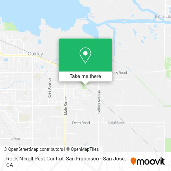 Rock N Roll Pest Control map