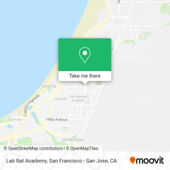 Lab Rat Academy map
