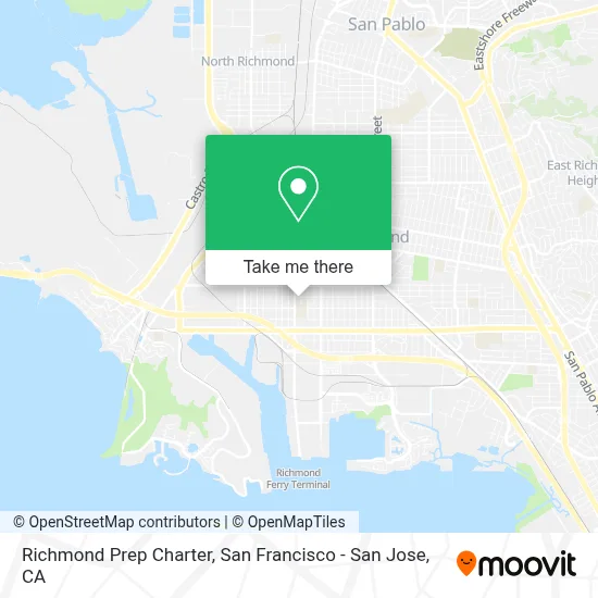 Richmond Prep Charter map