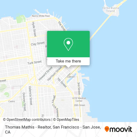 Thomas Mathis - Realtor map