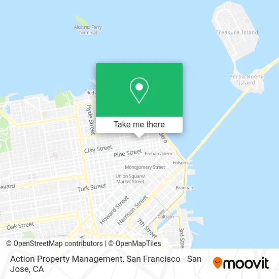 Action Property Management map