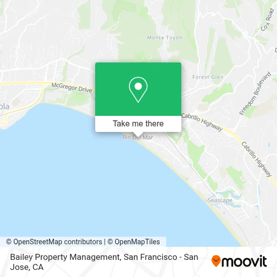 Bailey Property Management map