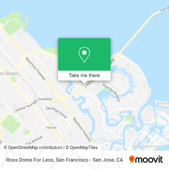 Ross Dress For Less map