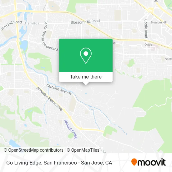 Go Living Edge map