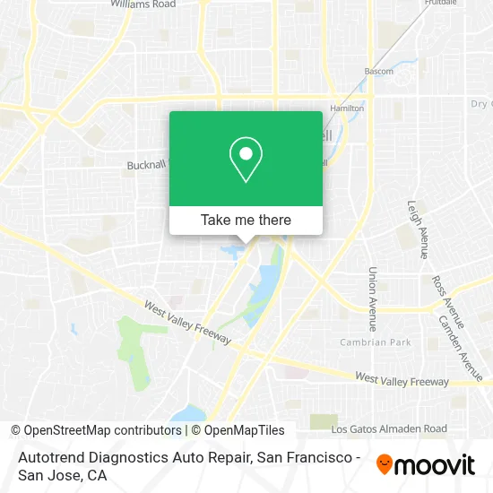 Autotrend Diagnostics Auto Repair map