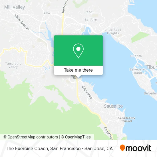 The Exercise Coach map