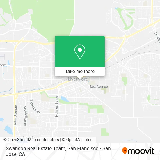 Swanson Real Estate Team map