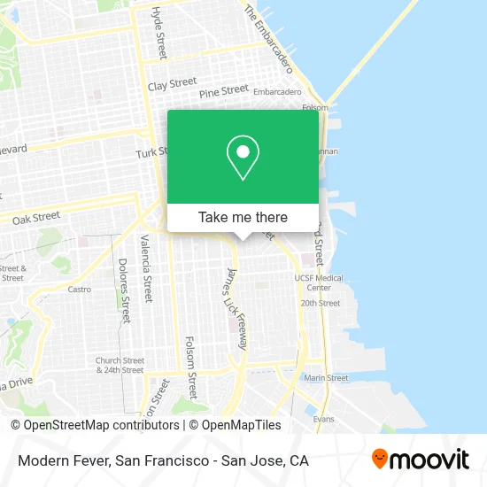 Modern Fever map