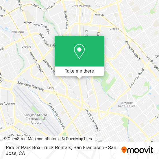 Ridder Park  Box Truck Rentals map