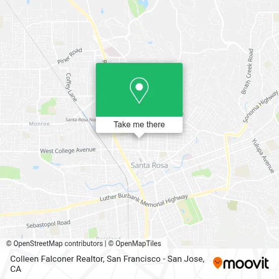 Colleen Falconer Realtor map