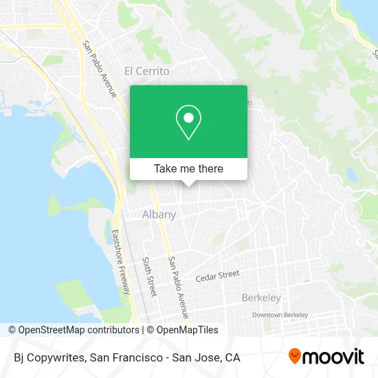 Bj Copywrites map