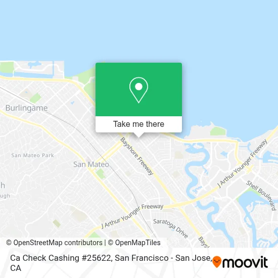 Ca Check Cashing #25622 map